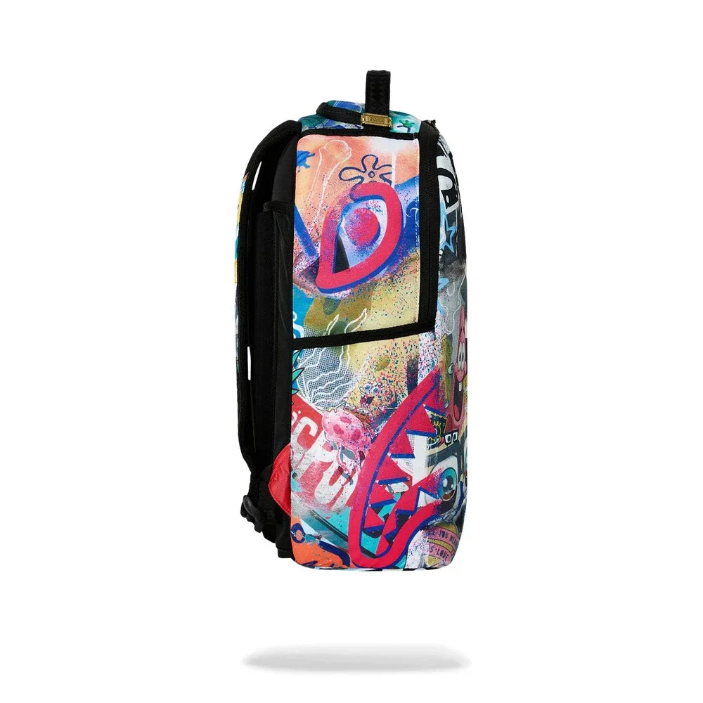 Sprayground Spongebob IT Was All A Dream Backpack Unisex Multi Top Handle SPR293